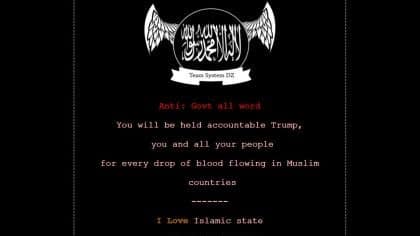 ISIS HACKED UNITED STATES GOVERNMENT WEBSITES