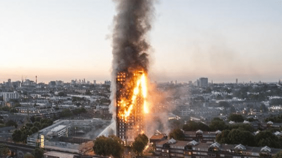BRITISH POLICE ARE CONSIDERING CHARGES OF CORPORATE MANSLAUGHTER OVER THE GRENFELL TOWER FIRE