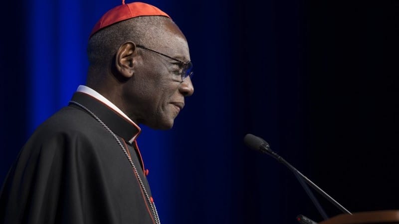 CARDINAL SARAH GAVE A RESOUNDING CALL TO PRAYER AND WITNESS TO THE FAITH IN FRANCE THIS PAST SATURDAY