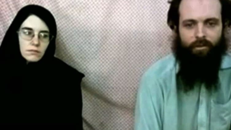 AN AMERICAN WOMAN AND HER FAMILY WERE FREED FROM THE TALIBAN YESTERDAY