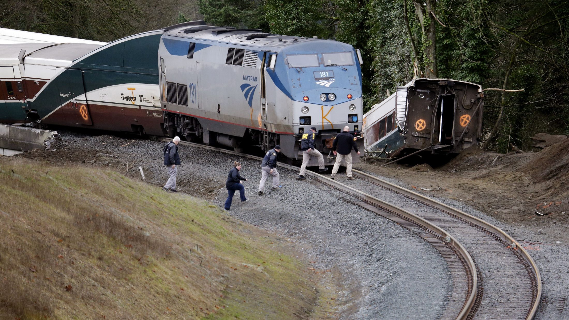 We open with updates on the terrible amtrack accident in washington state.