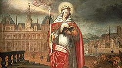 In today’s lives of the saints and martyrs, the Patroness of Paris