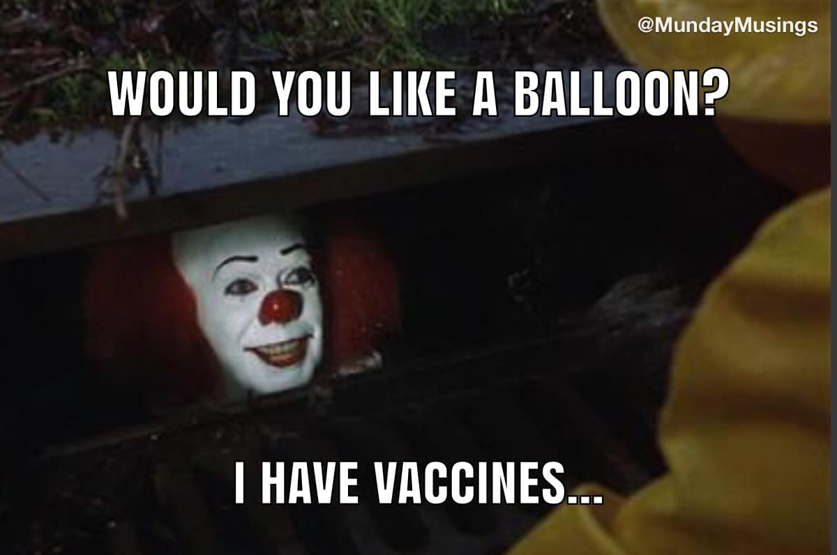 Crusade Channel Meme Of The Day – Would I Lie About The Vaccine?