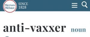 ANTI-VAXXER