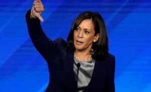 Harris' spokeswoman