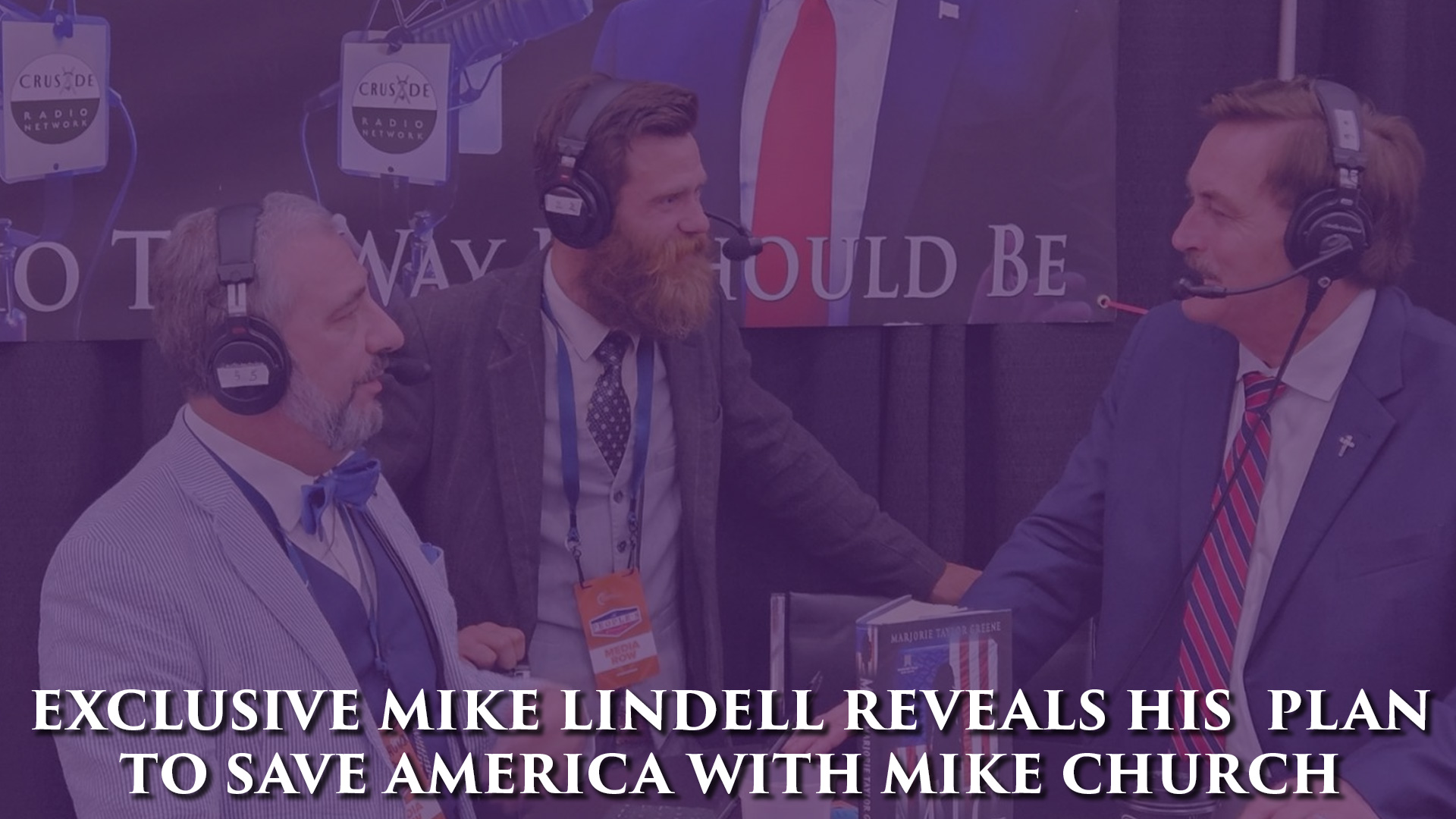 Mike Lindell Reveals Plan To Save America With Mike Church