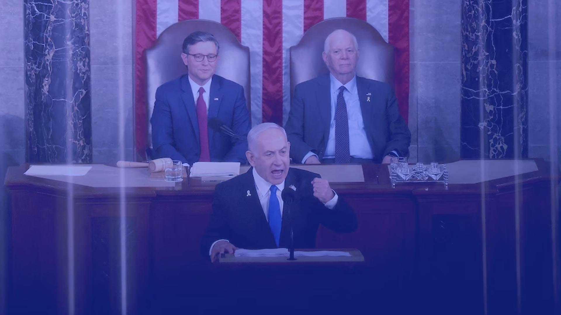 Parrott Talk-Netanyahu’s Pep Rally In The Sacred Temple Of Democracy