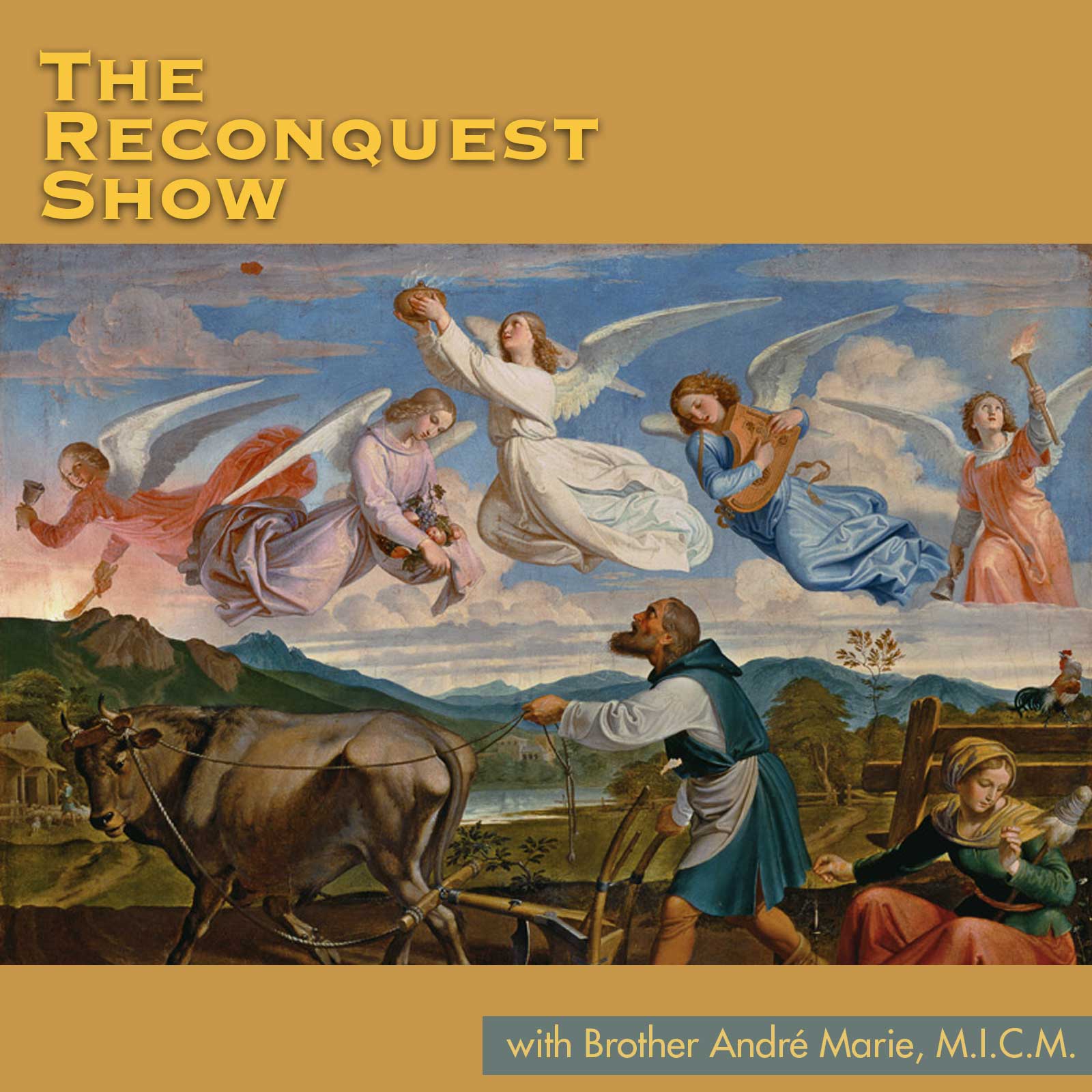 The Reconquest Show, Episode 480 album cover art feature the Dream of Saint Isidore by by Josef von Fuhrich ca. 1839