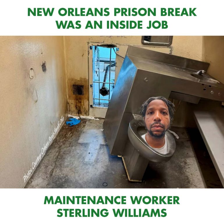 New Orleans Prison Break was an Inside Job - The CRUSADE Radio Network New Orleans Prison Break was an Inside Job