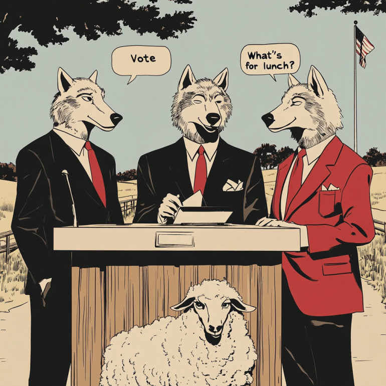 u3564257797_A_satirical_comic-style_scene_Two_anthropomorphic_831ff2d7-d467-4572-9398-46a46a39251e_1 - The CRUSADE Radio Network