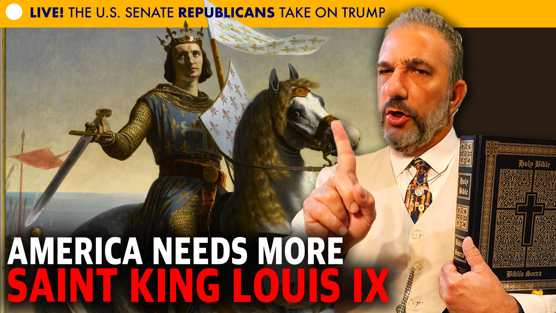 America Needs More Saint King Louis IX
