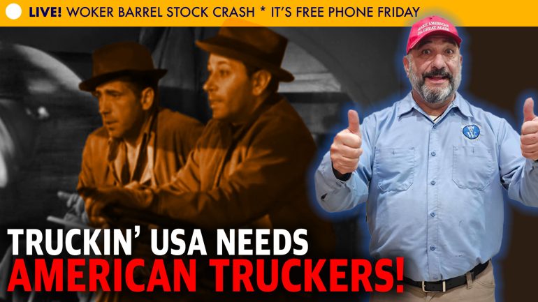 To safely transport goods to market via semi-trucks requires American truck drivers not criminal illegal alien trespassers who cannot even read or write the English language.
