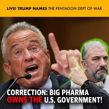 MCS #2217 – Correction! Big Pharma Owns the U.S. Government