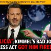 MCS #2226 – Bye Felicia! Kimmel’s Bad Jokes And Classless Act Got Him Fired