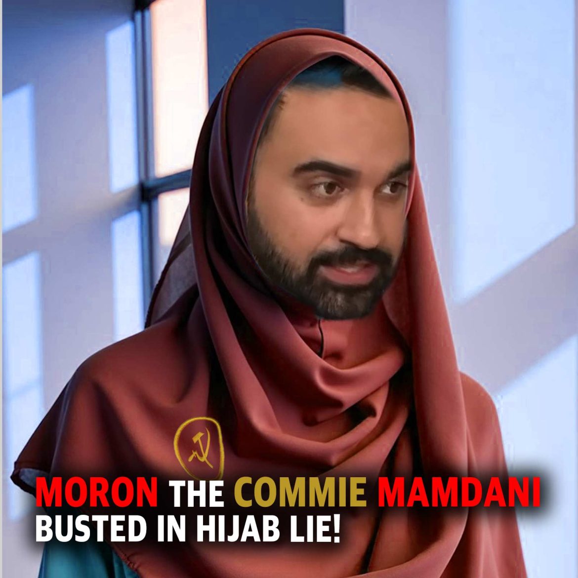 PREVIEW MCS 2246: Moron the Commie Mamdani Busted in Hijab LIe!