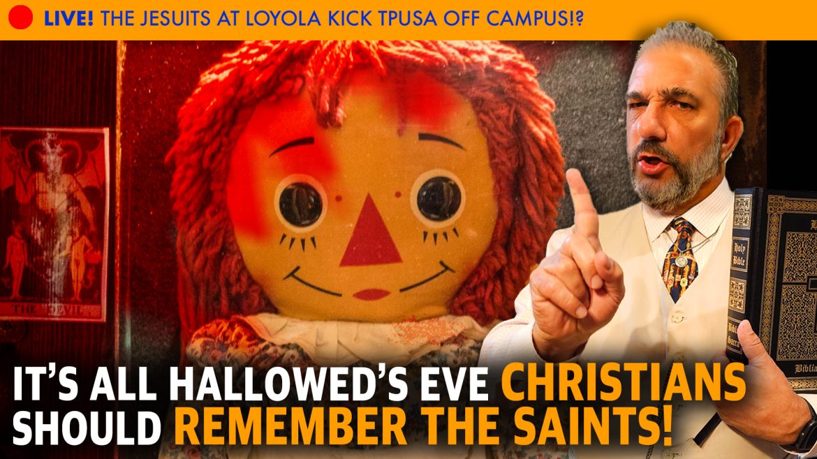 Baphomet Raggedy Anne? It is All Hallowed's Eve. Christians should instead remember the Saints.