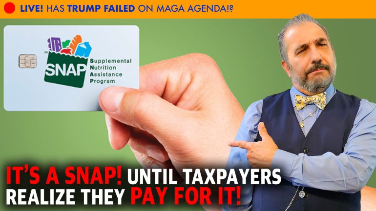 SNAP Food Stamp benefits are paid by Taxpayers who are themselves strugglingt o make ends meet, while forcibly subsidizing ungrateful intergenerational welfare recipients. Many of whom are scammers.