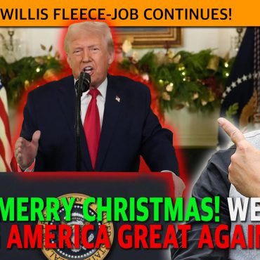 President Trump wishes Merry Christmas and reiterates his administration is Making America Great Again (MAGA)