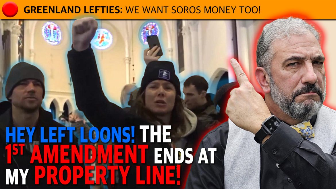 Color Revolutionaries of the 'left' persuasion attempt to conflate the First Amendment with a right to violate Private Property Rights