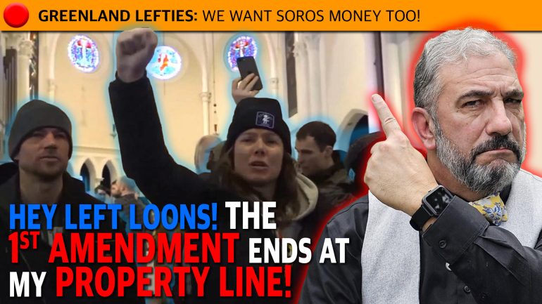 Color Revolutionaries of the 'left' persuasion attempt to conflate the First Amendment with a right to violate Private Property Rights