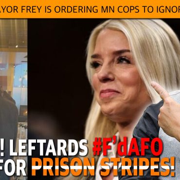 Attorney General Pam Bondi is getting ready for Leftards in Prison Stripes.