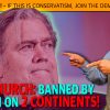 MCS #2315 – Mike Church: Banned by Bannon on 2 Continents!